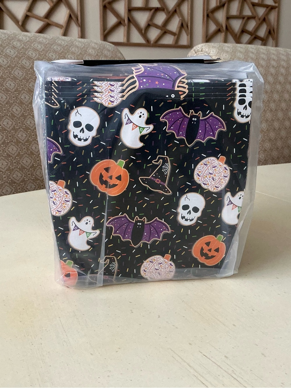 1 New Package of Halloween Treat Boxes 🎃 💀